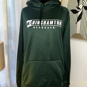 Colosseum Green Binghamton University Hoodie Sweatshirt
